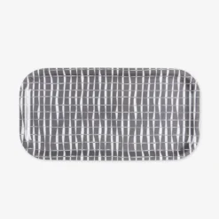 Tablett Stig Lindberg Bambus 43 X 22 Cm Grau