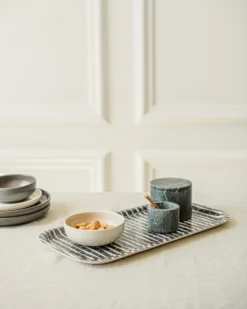 Tablett Stig Lindberg Bambus 43 X 22 Cm Grau -Günstig Haushaltsgegenstände 402338 36511 scaled