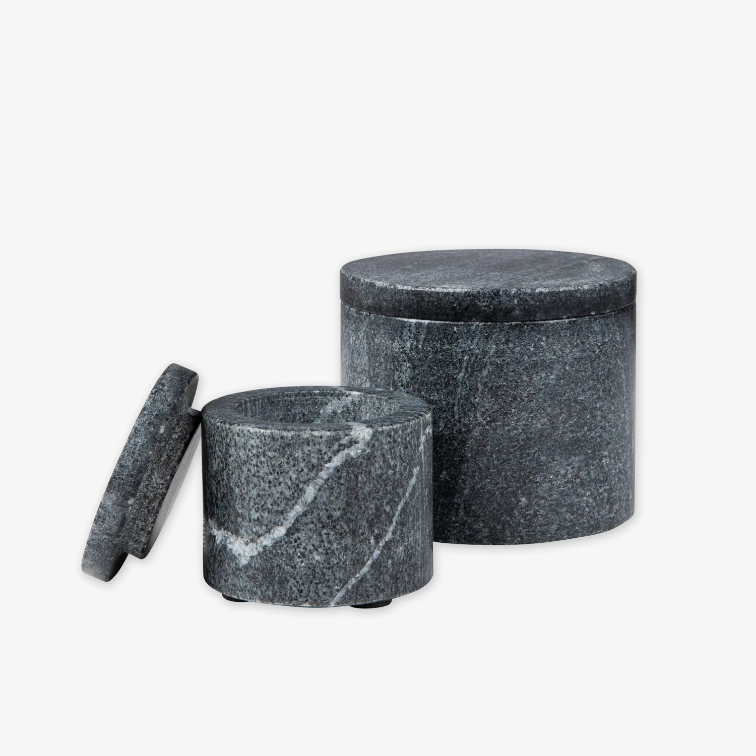 Schachtel Marmor Dunkelgrau 3 Schachtel Marmor Dunkelgrau – Bild 3