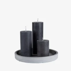 Kerzenuntersetzer Aus Beton Ø 26 Cm -Günstig Haushaltsgegenstände 402482 35760 scaled