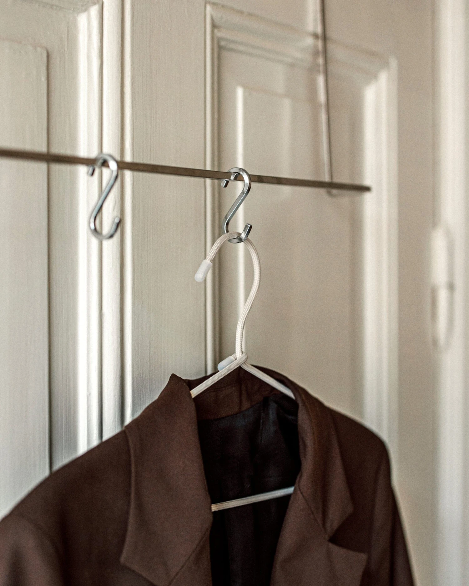 Clothing Hanger 5 Pieces Beige 2 Clothing Hanger 5 Pieces Beige – Bild 2