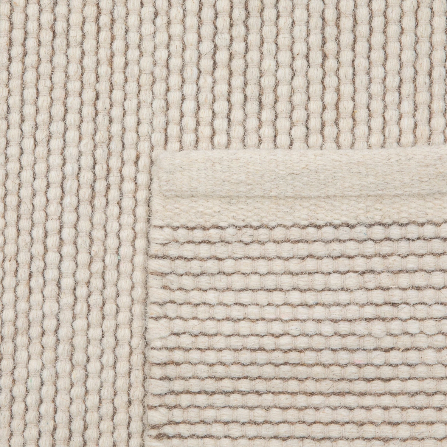 Teppich Pick Ungefärbte Wolle 170 X 240 Cm 2 Teppich Pick Ungefärbte Wolle 170 X 240 Cm – Bild 2