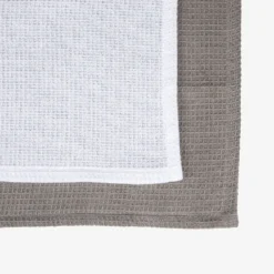 Küchenhandtuch Waffel 50x70cm 2er-Pack Grau/Weiß -Günstig Haushaltsgegenstände 402675 38734 scaled