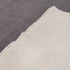 Geschirrtuch Gestrickt 2 Stück Grau/Hellbeige -Günstig Haushaltsgegenstände 402677 38744 scaled